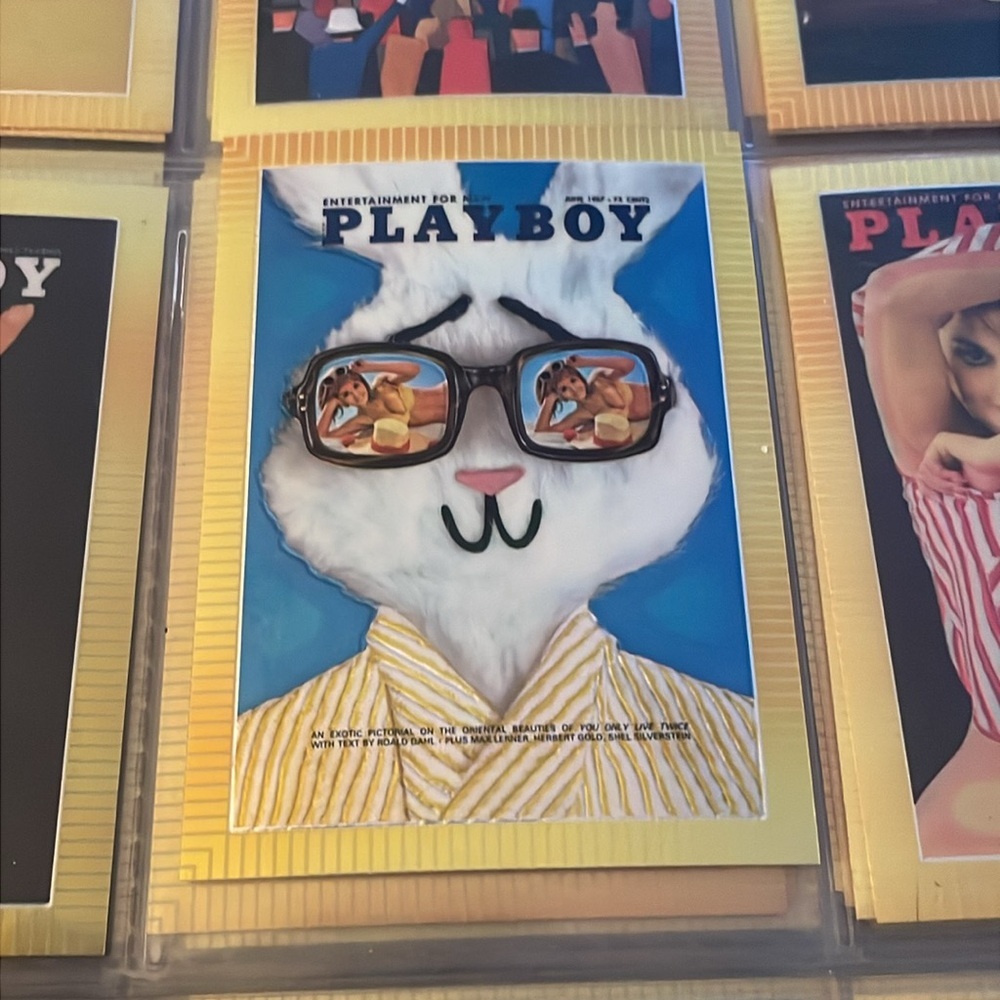 90s Vintage Playboy Chromium Cover Card Collectors 1995 #33